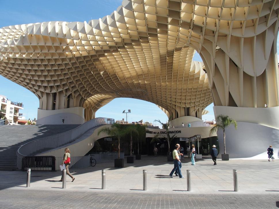 Metropol Parasol - najväčšia drevená konštrukcia na svete