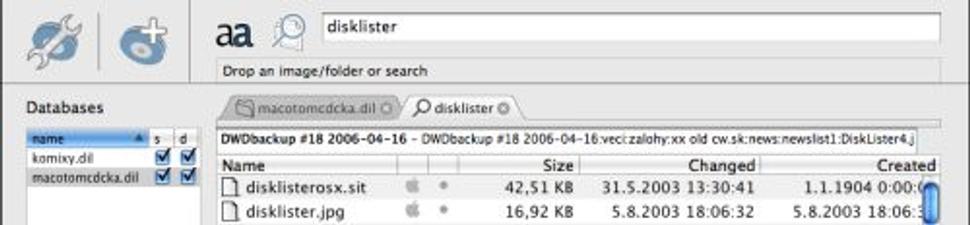 DiskLister Admin