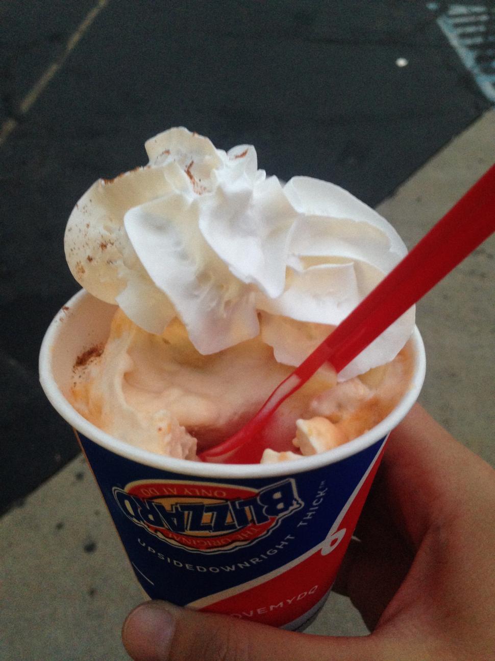 Pumpkin Pie Ice Cream. Na pohľad ničím vynimočná, ale v puse...hmmm...