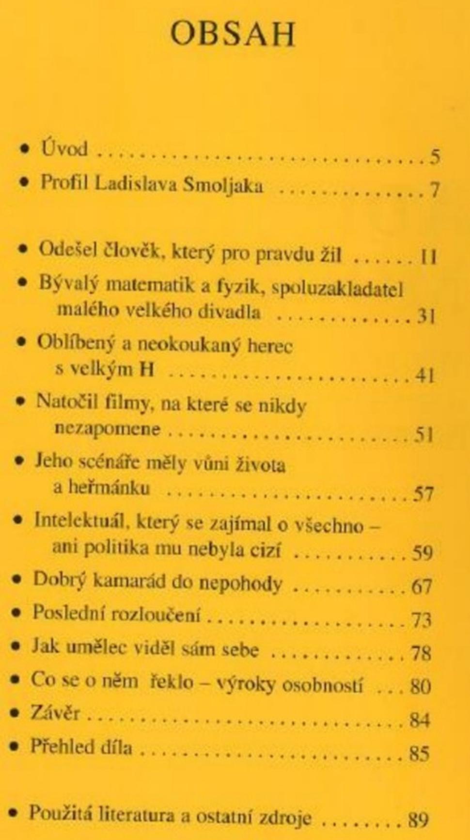 Z obsahu knihy