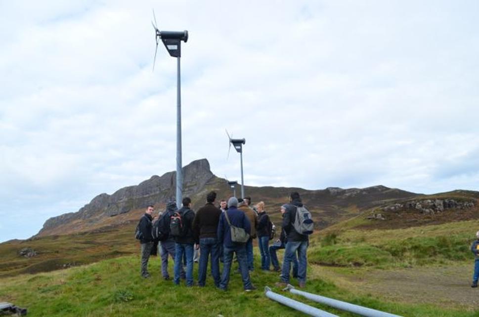 veterné turbíny