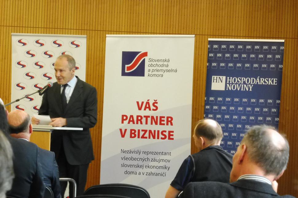 Švajčiarsky veľvyslanec v SR Alexander Hoffet.