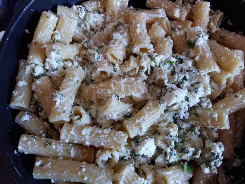 Maccheroni con la ricotta