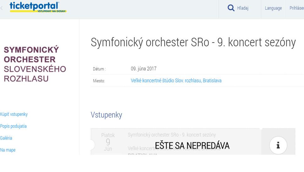 Zdroj: www.ticketportal.sk