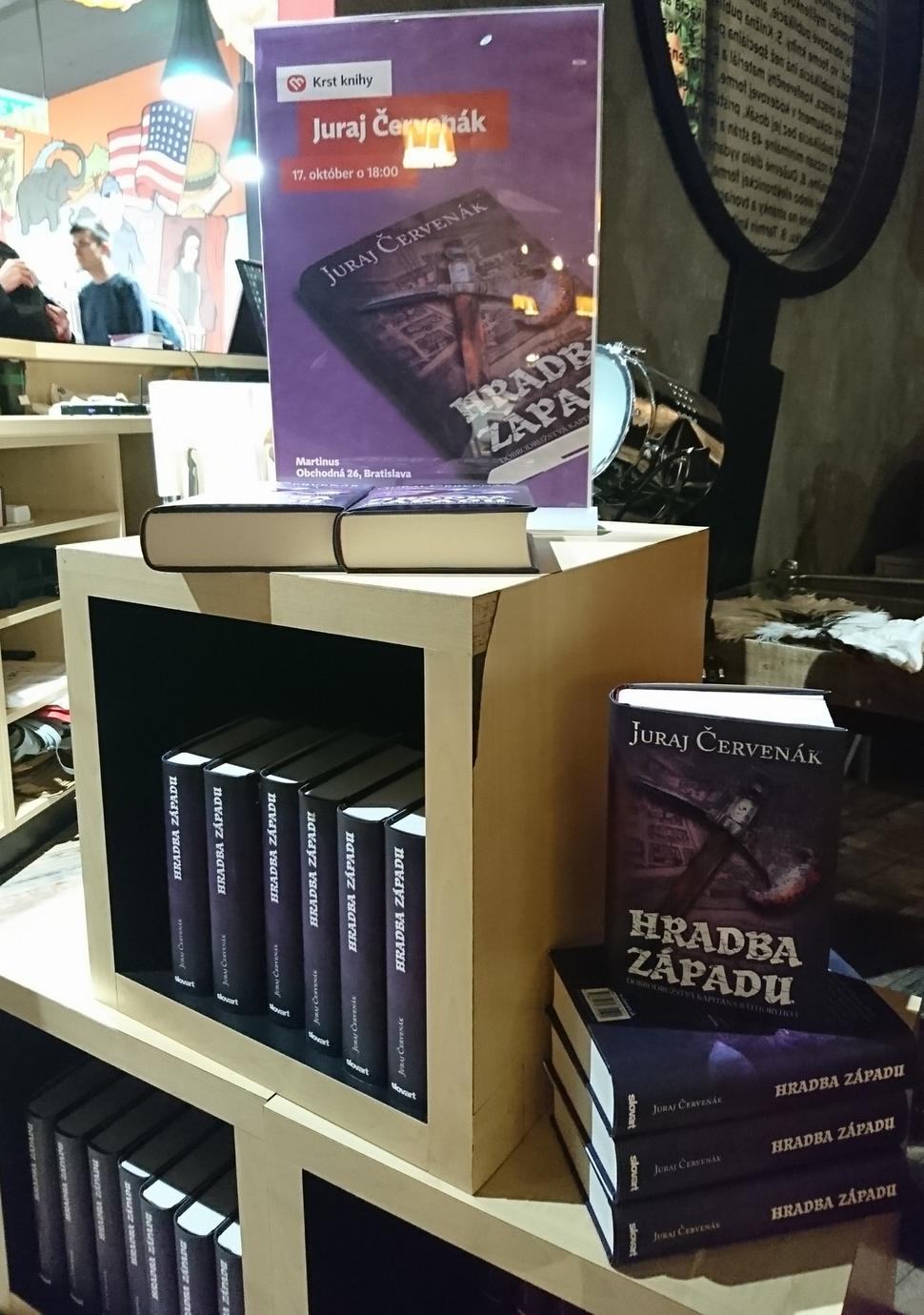 Prezentácia knihy Juraja Červenáka