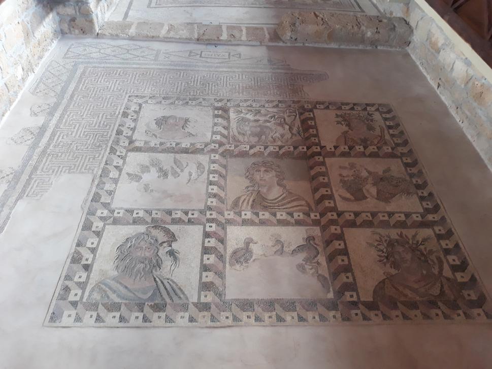 Mozaika v Archeologickom parku