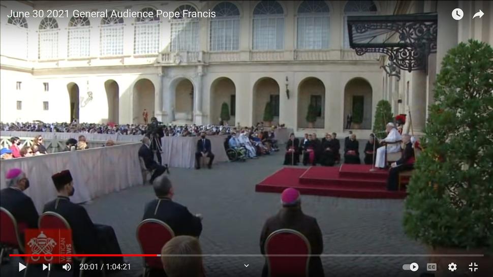 Generálna audiencia u Pápeža