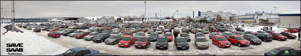 Saab support convoy