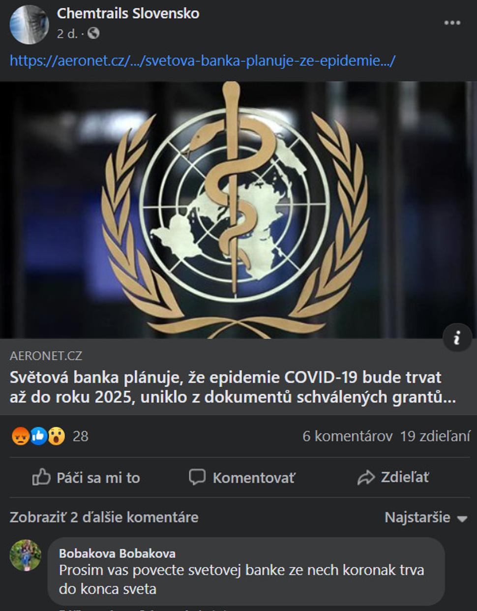 Aj takto vyzerá zdieľanie informácií, ktoré nedávajú väčšinou zmysel