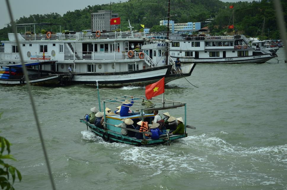 Prístav pri Ha Long Bay