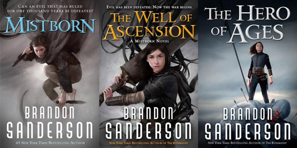 Prvé tri diely série Mistborn
