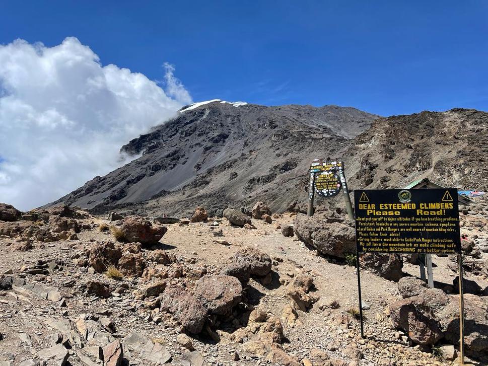 Kilimanjaro Base Camp - Barafu Camp.
