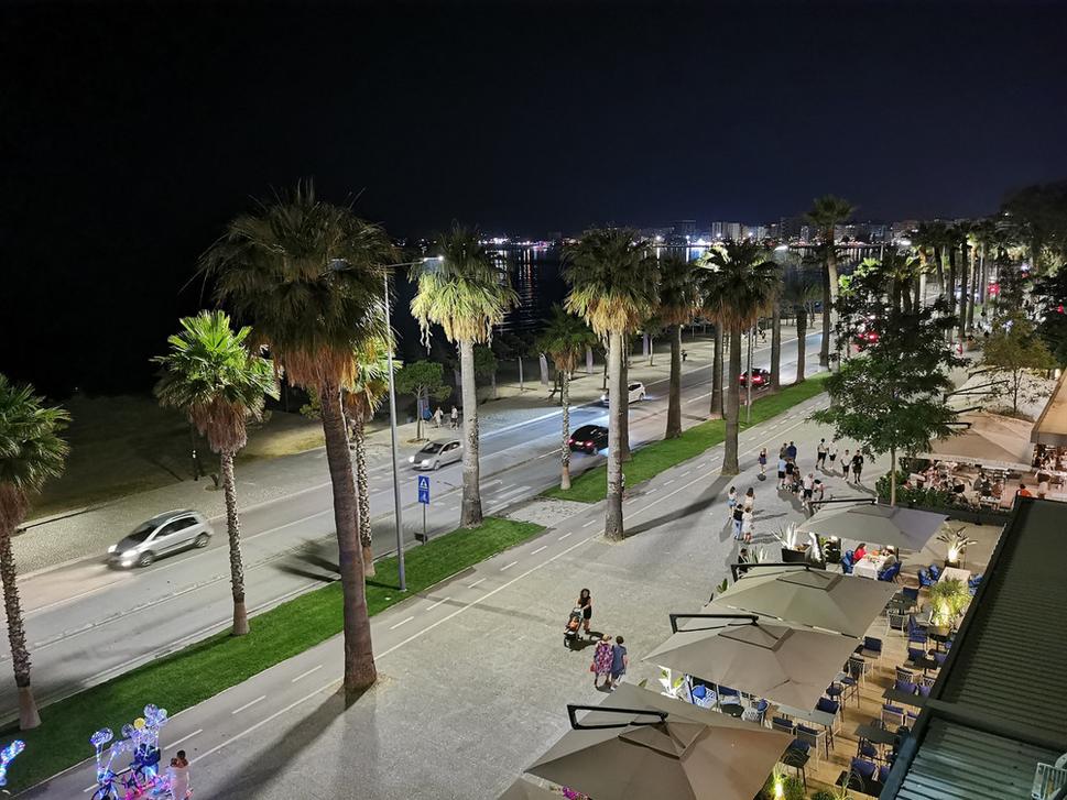z nášho balkóna, Vlora, Albánsko