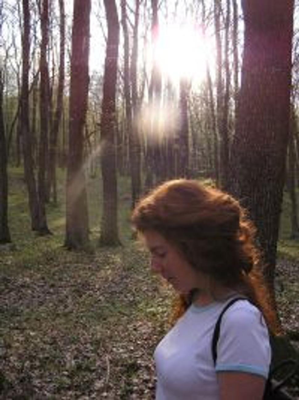 Jediná fotka z lesíka ... z roku 2006 ...