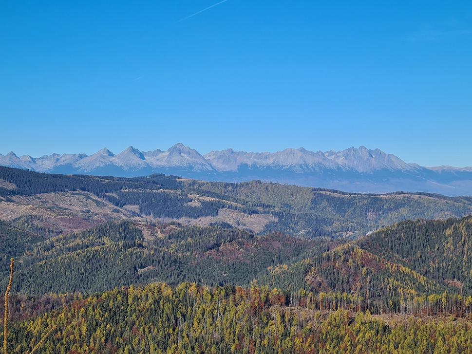 Výhľad na Tatry