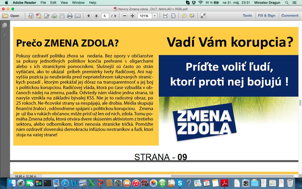ZMENA ZDOLA a boj s korupciou. Ospravedlnil sa už Budaj za Fischera?