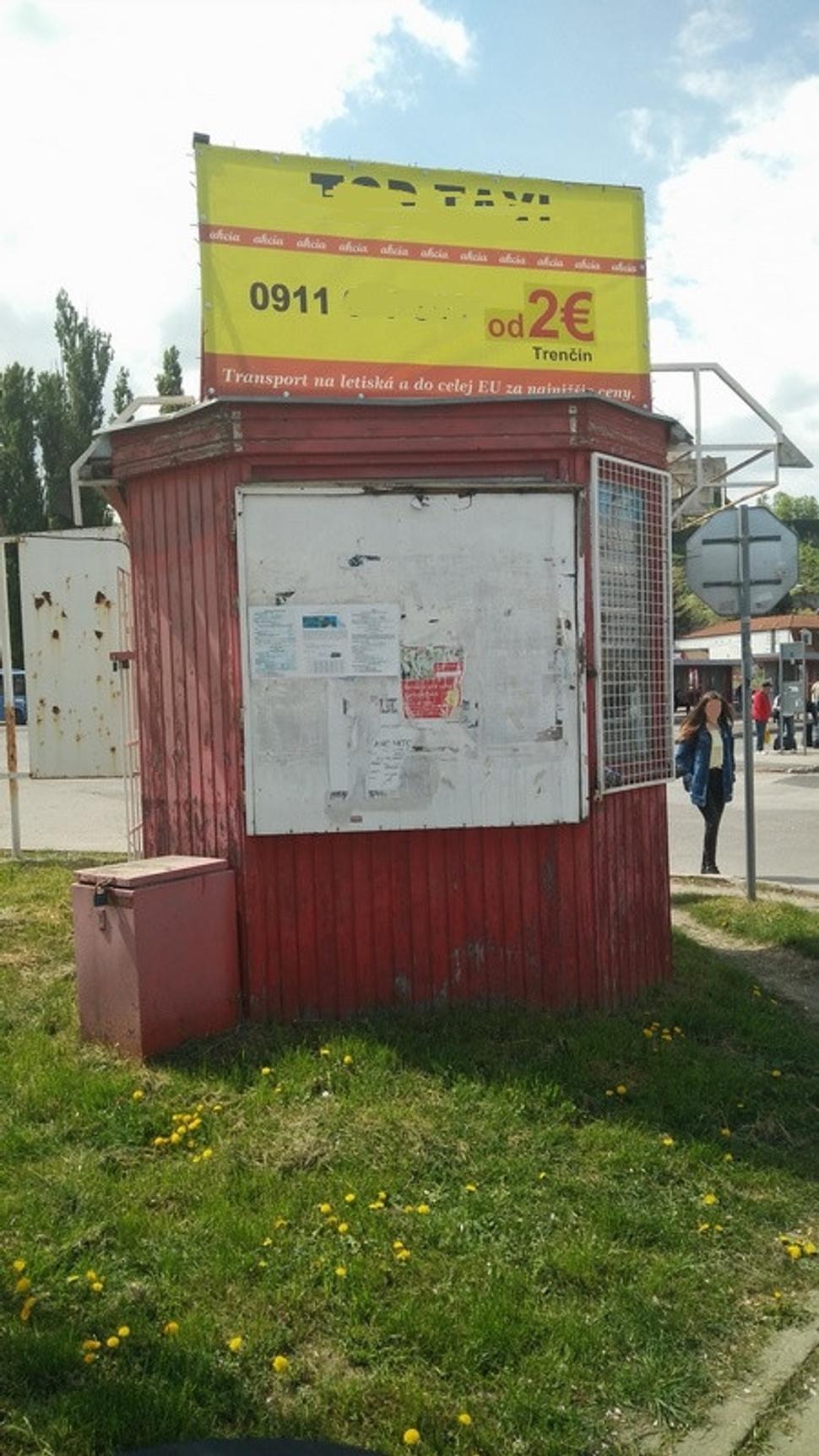 Ďalšie identifikované miesto pre plagát