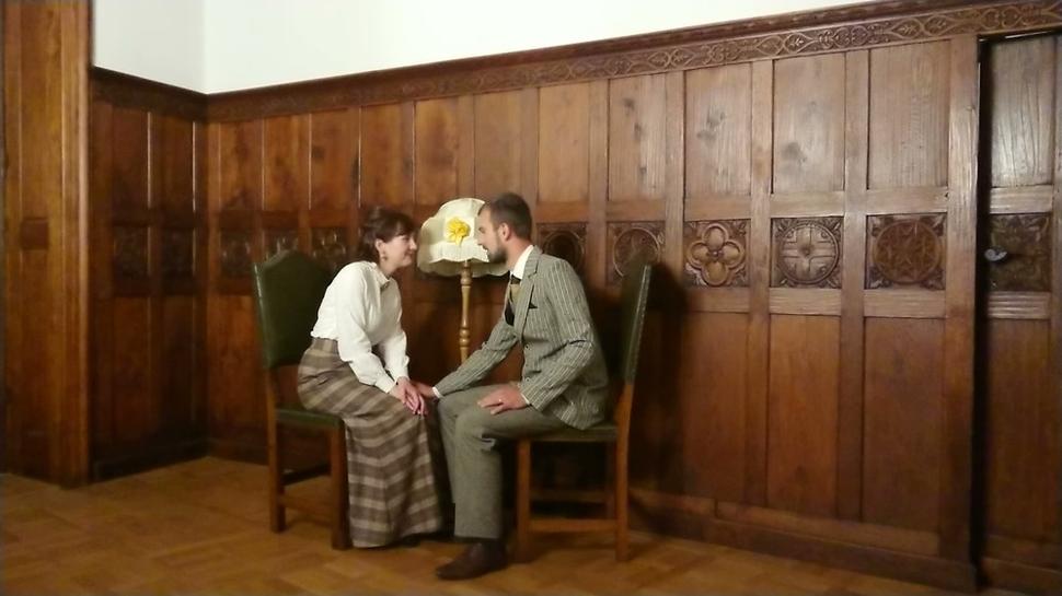 Gejza Čáki a Huberta Majláthová