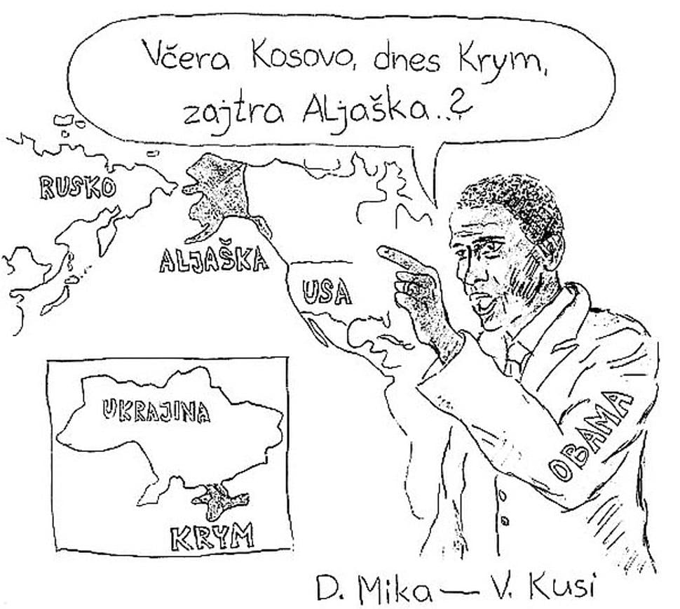 Obama, Ukrajina, Alaska, USA, Rusko