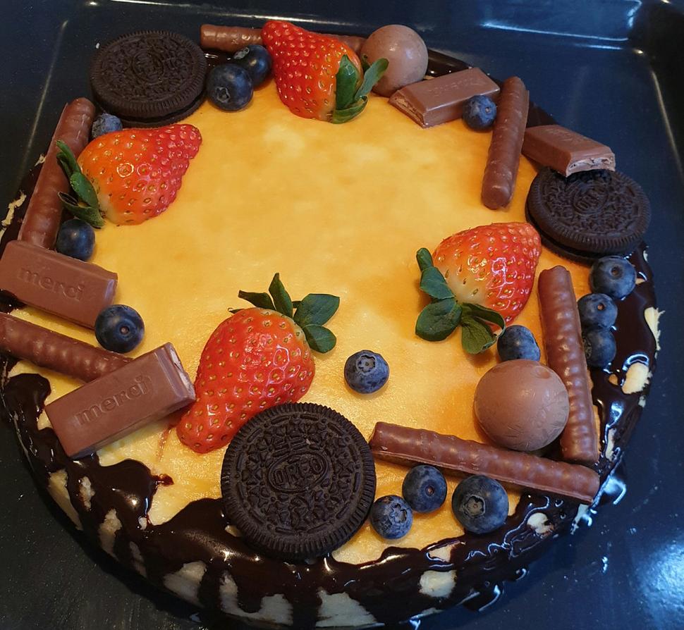 Kokosový cheesecake