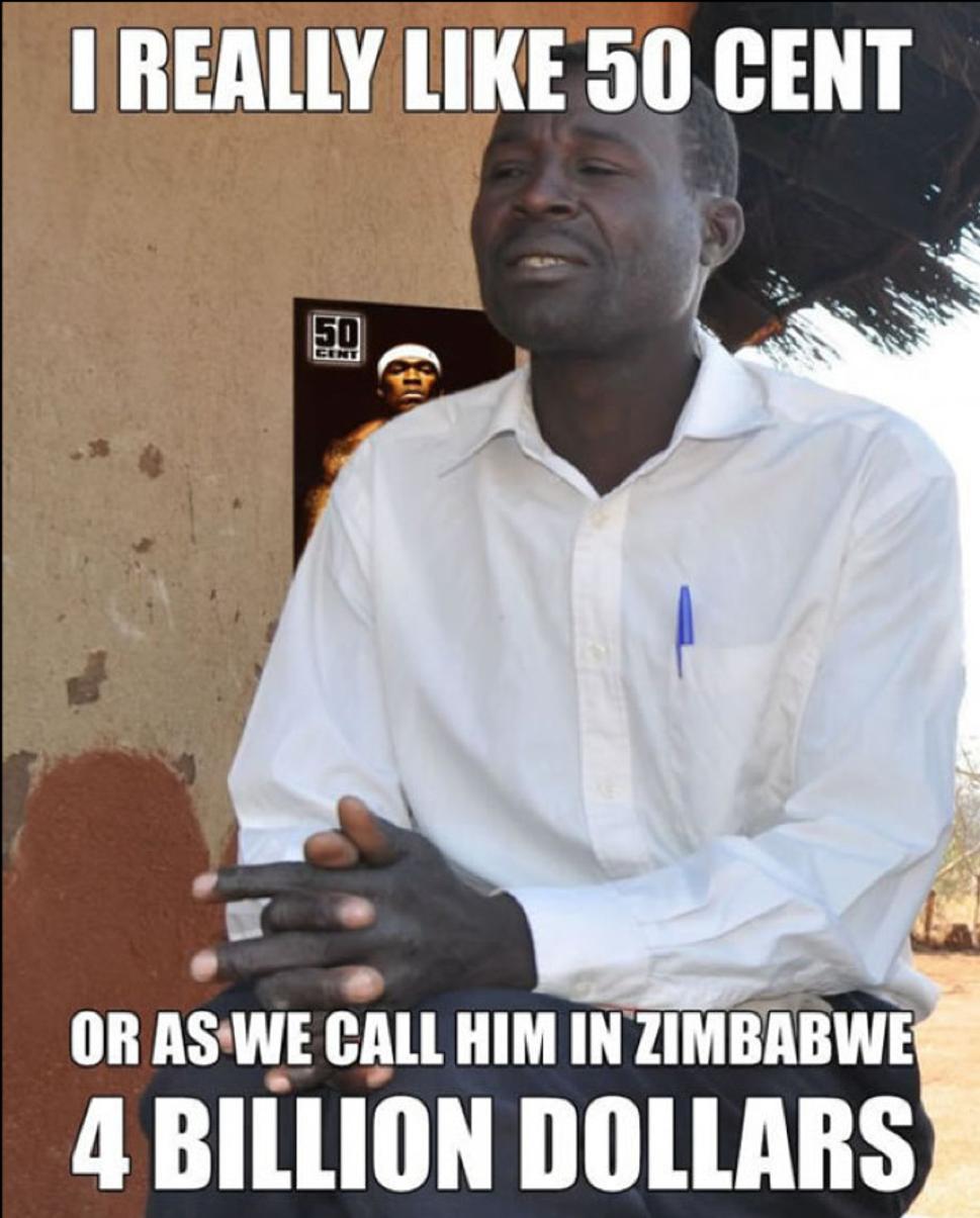 Hyperinflácia v Zimbabwe