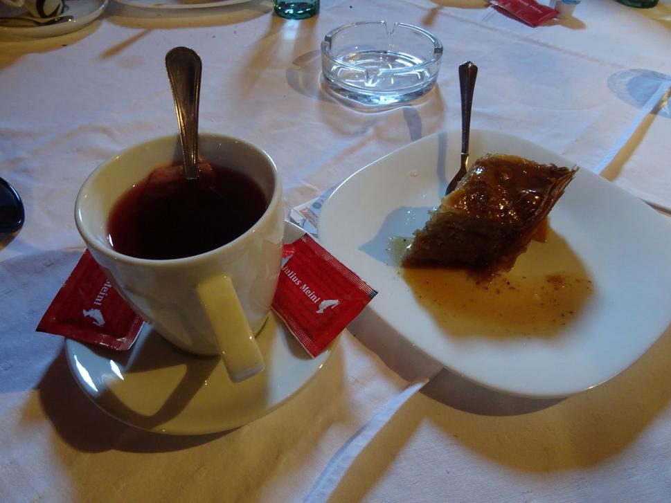 Baklava s čajom na štart do nového dňa