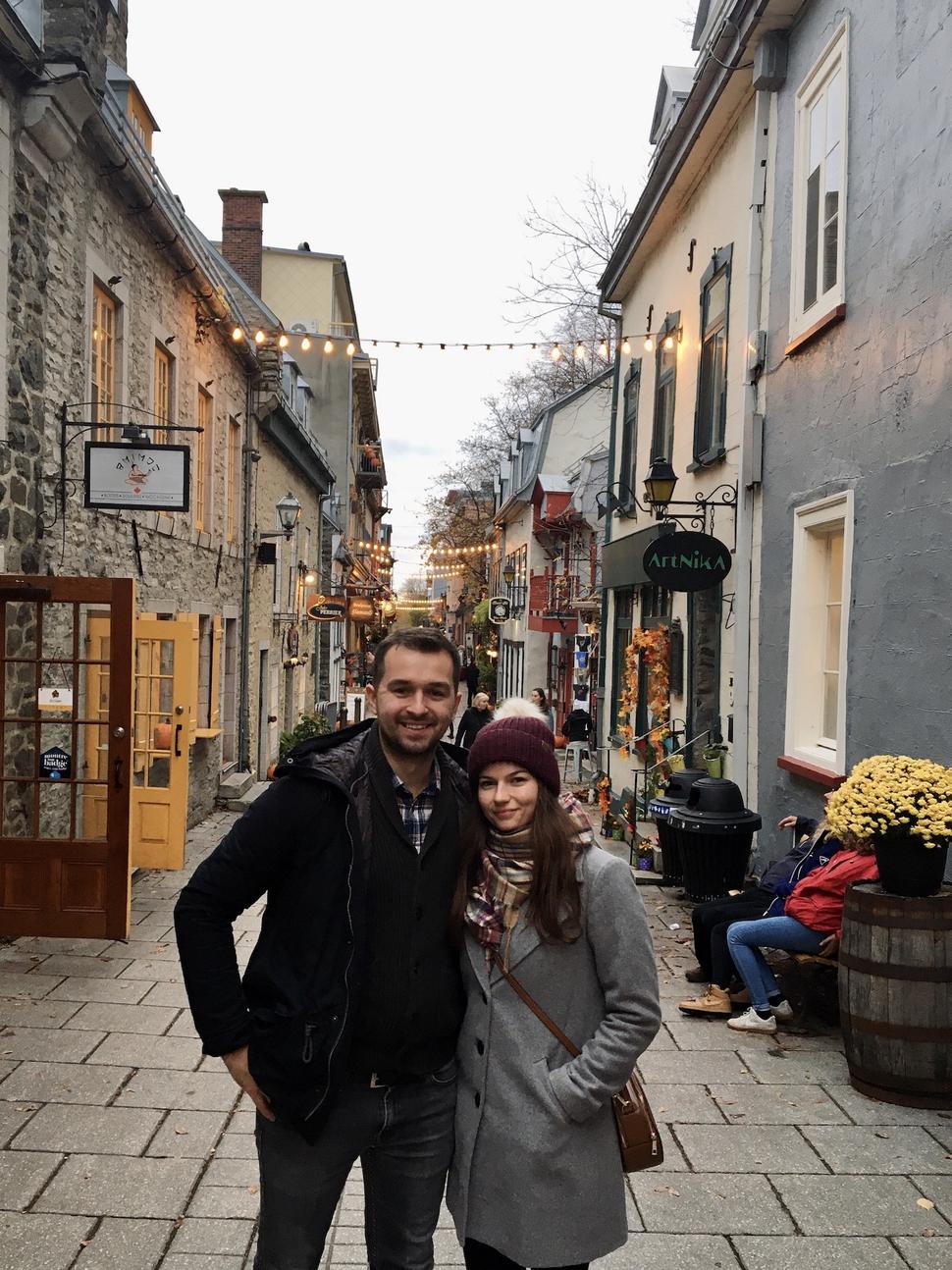 Obchodná ulička Quartier Petit- Champlain