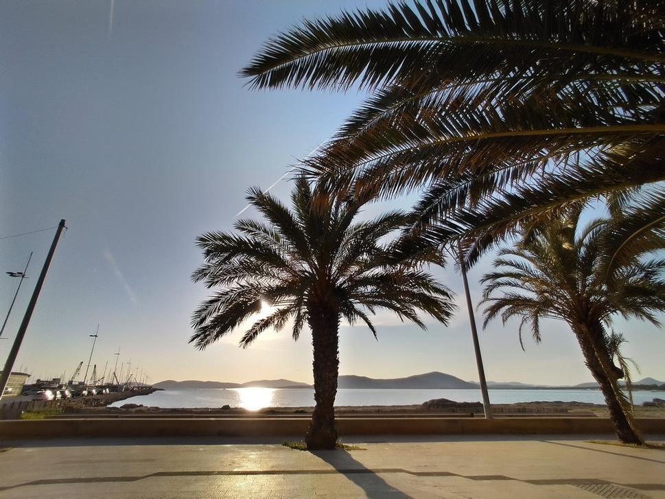Alghero, promenáda.