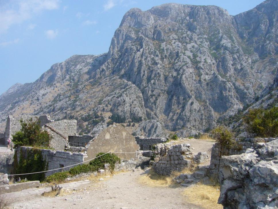 Ruiny v pevnosti sv. Ivana