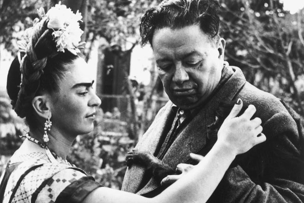 Frida Kahlo a Diego Rivera