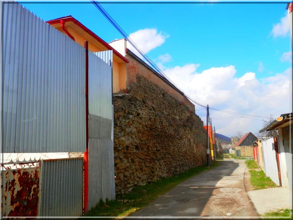 Staré uličky za mestskými hradbami