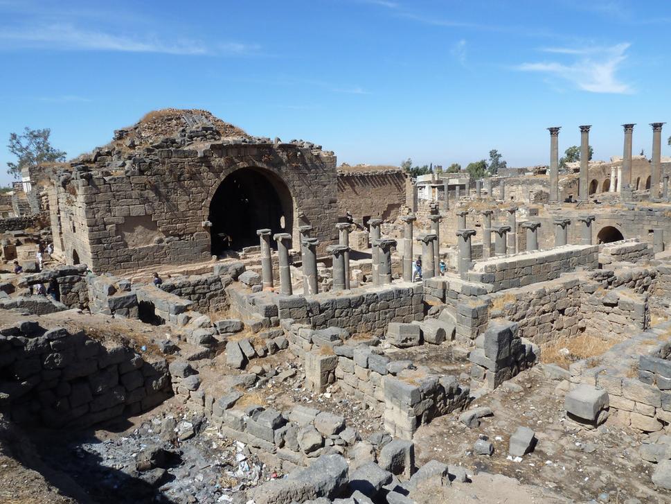 Bosra, antické ruiny