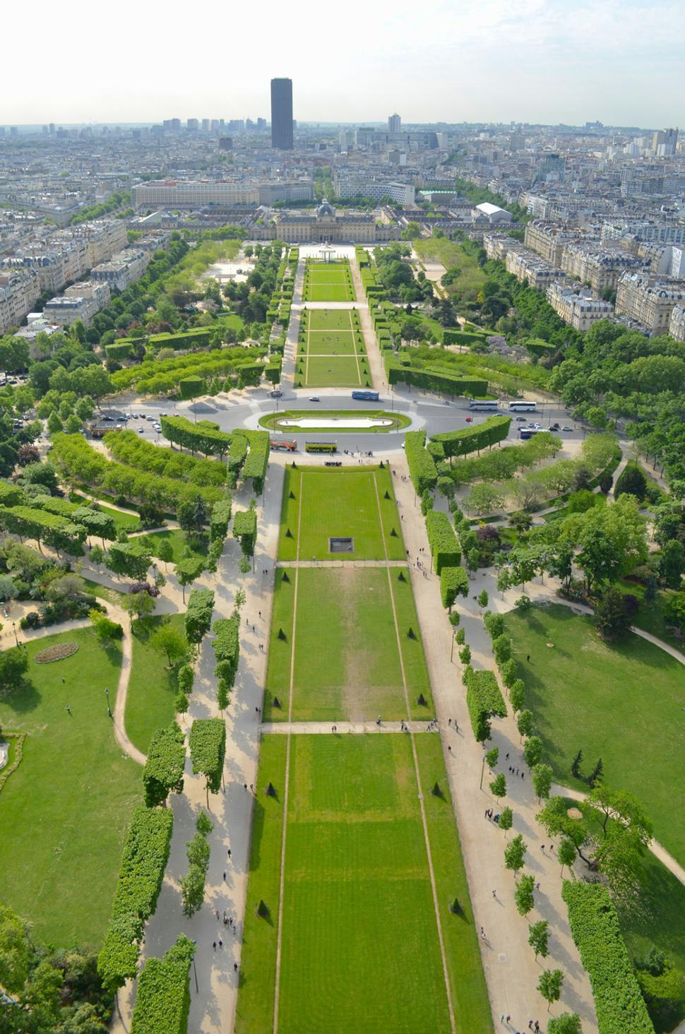 Výhľad na Champ de Mars