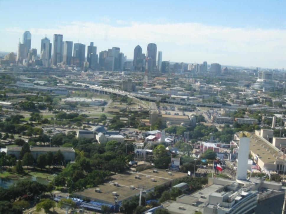 Panoráma Dallasu.