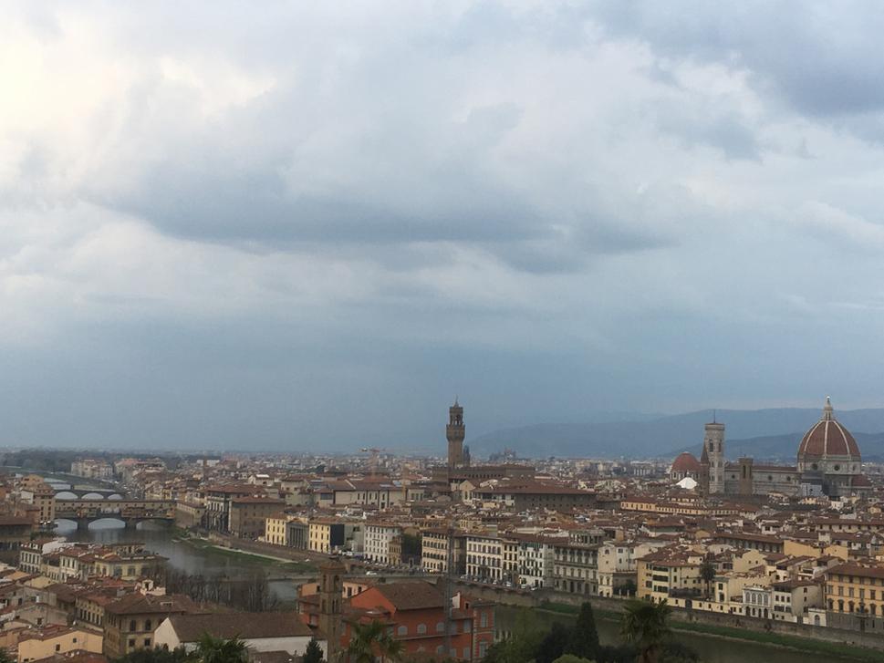 Ponte Vecchio vlavo dole