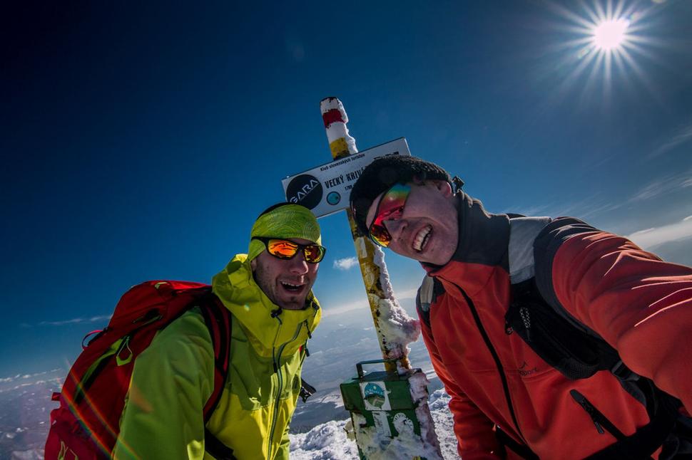 Selfie na vrchole :))