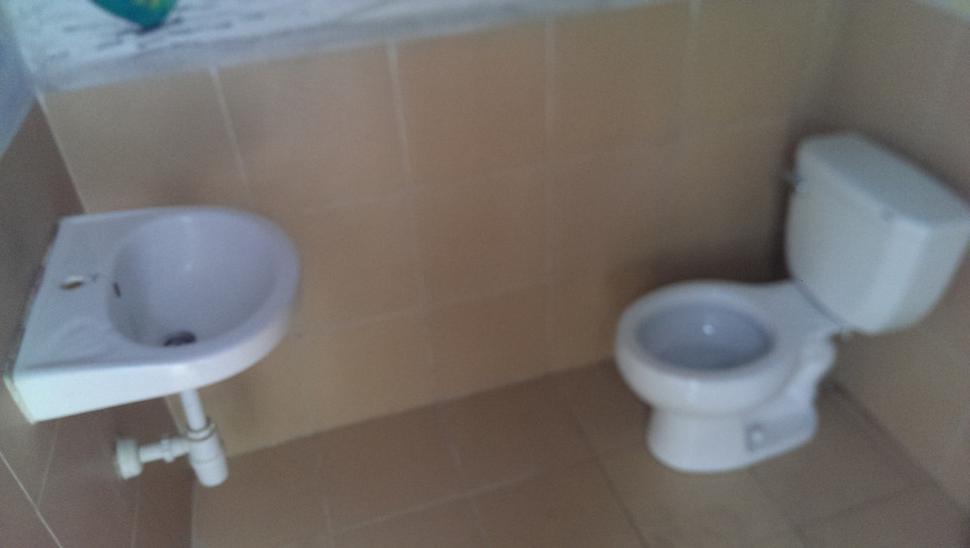 Jediné wc v Zátoke sviní.