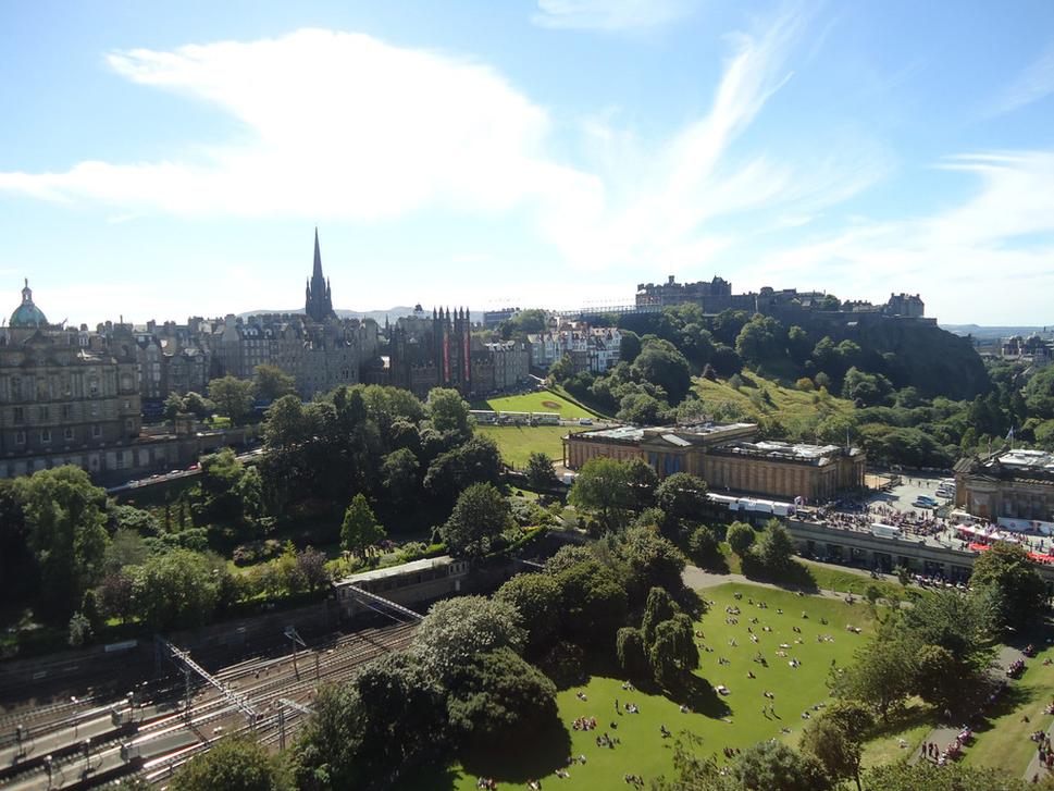 Edinburgh v plnej kráse