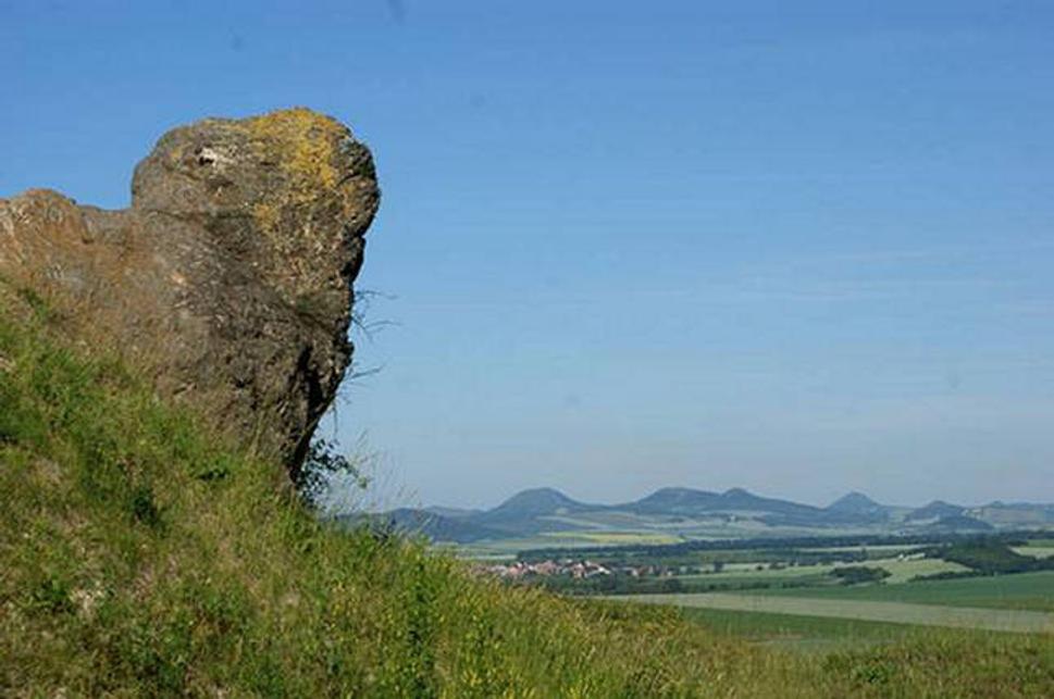 Lounská část Českého středohoří