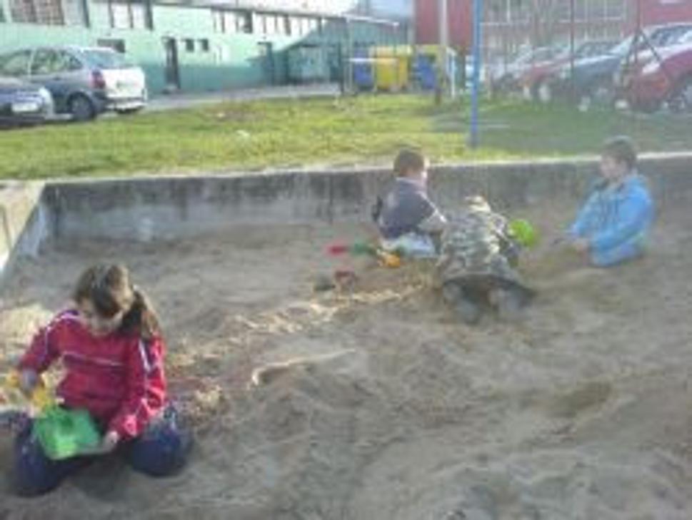 Deti v pieskovisku