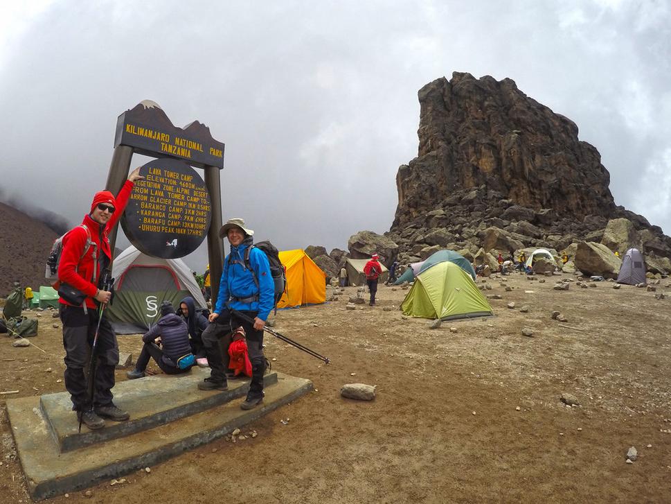 S ťažkostami ale predsa som sa na Lava tower vo výške 4.600 m.n.m. dostal