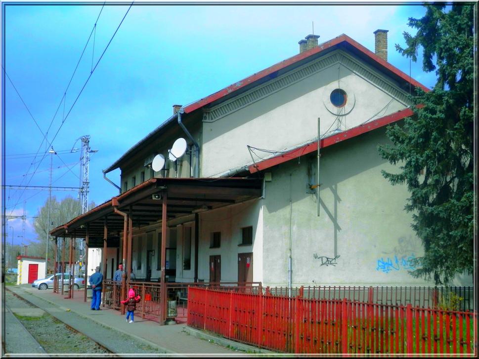 Neveľmi vábna železničná stanica v Sabinove