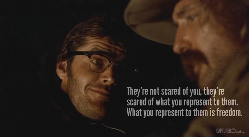 George Hanson alias Jack Nicholson, Easy Rider