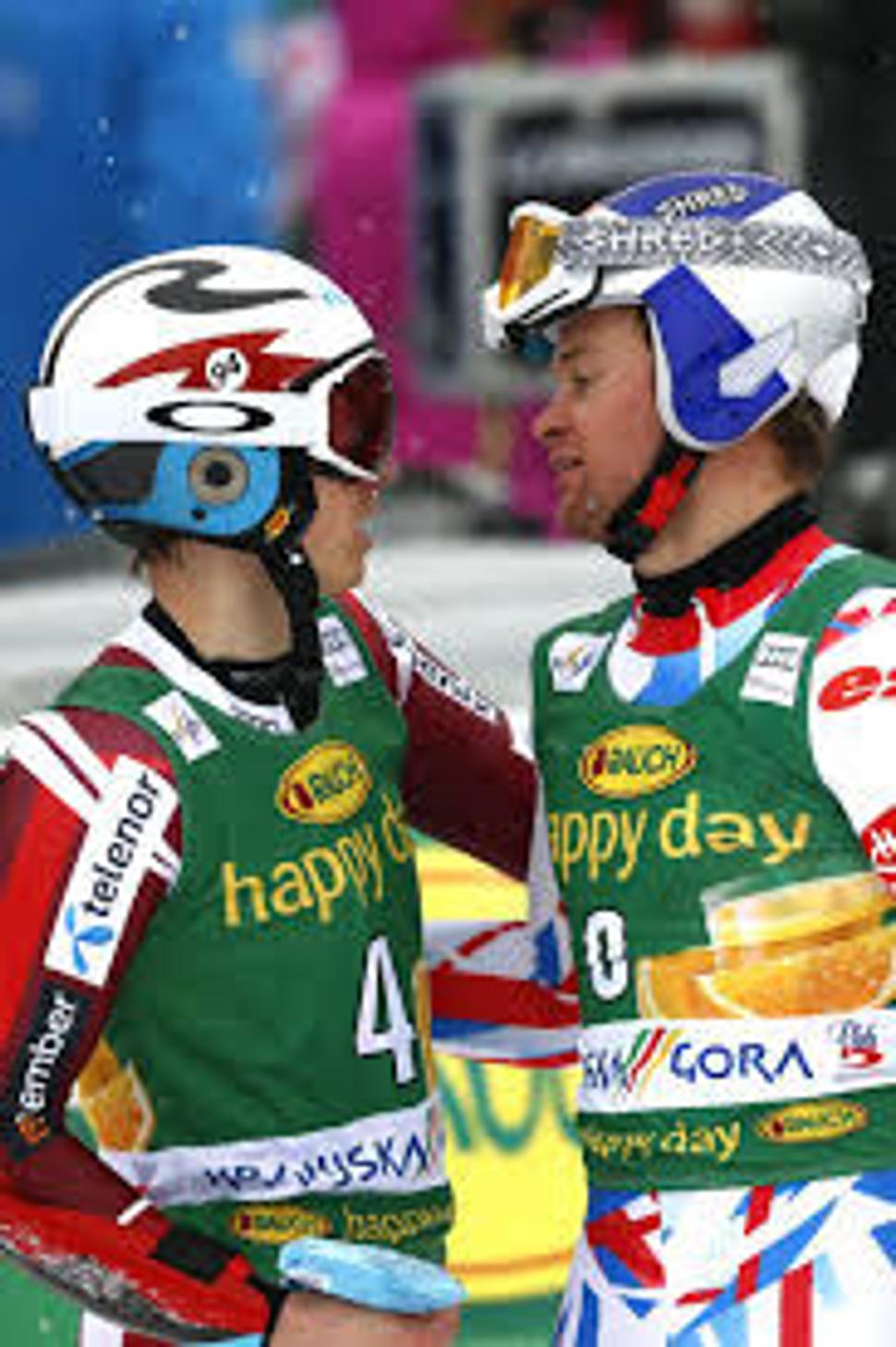 Henrik Kristoffersen a Alexis Pinturault