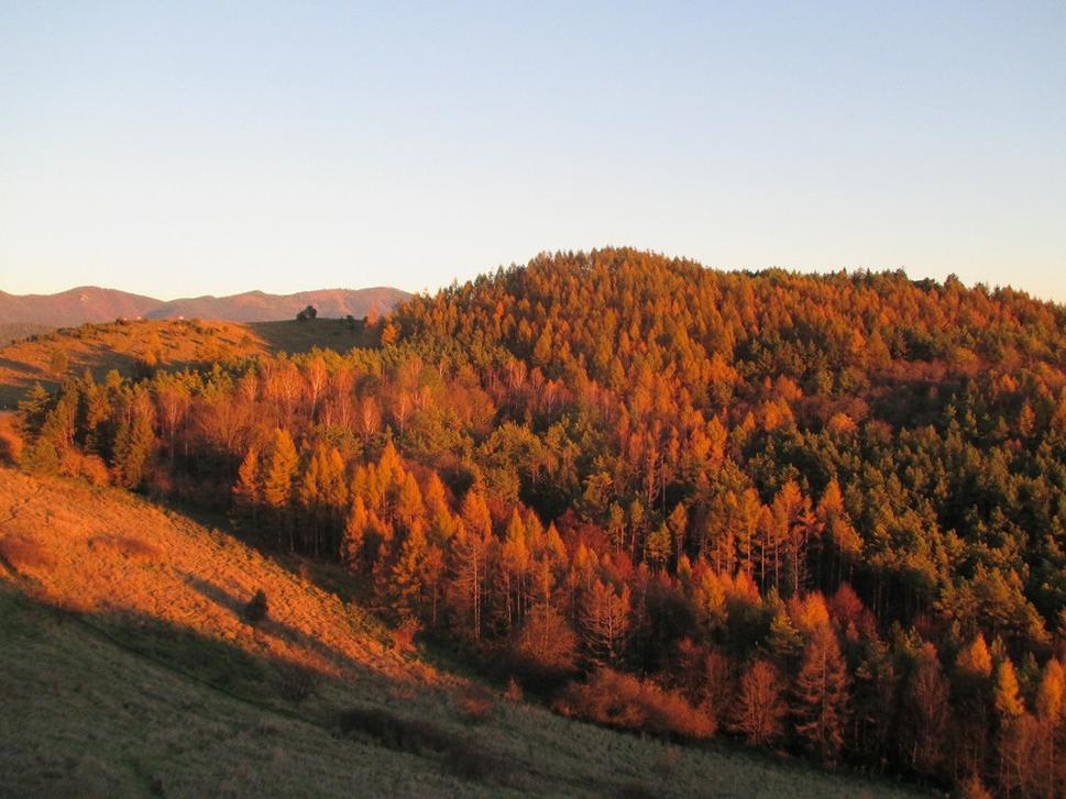 Výhľad z dolného nádvoria Spišského hradu