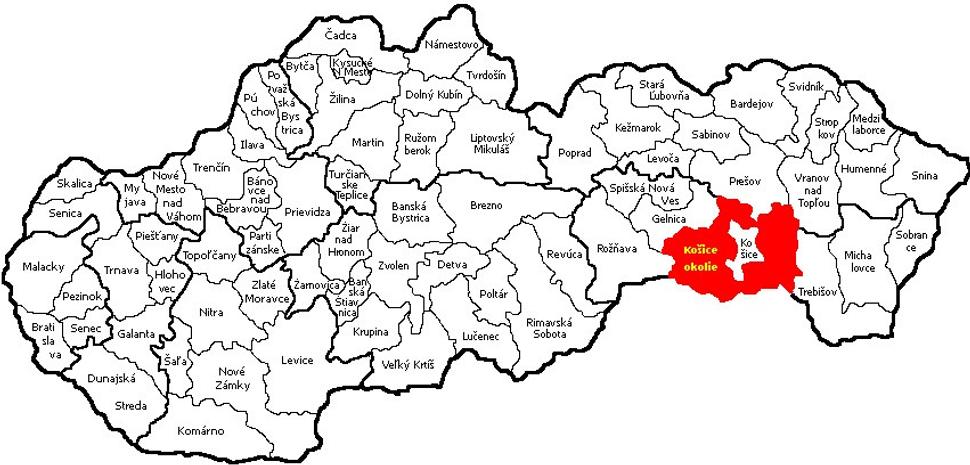 Okresy Slovenska