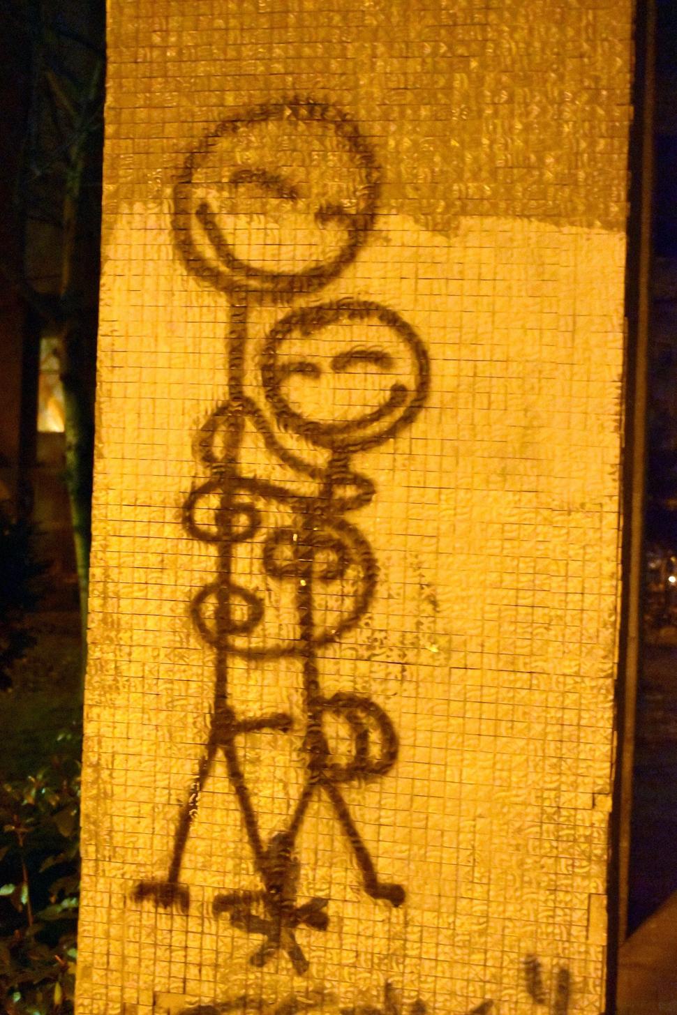 agresívne grafity
