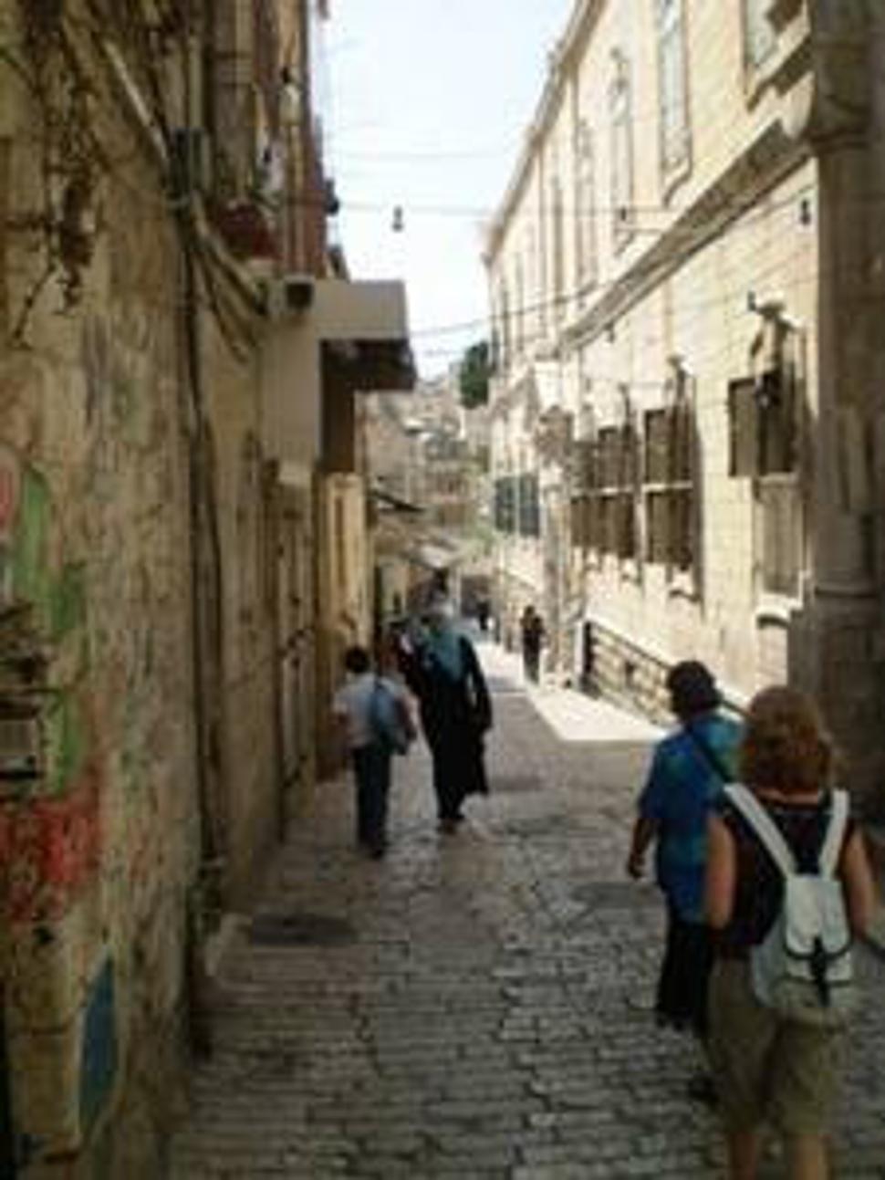 Via Dolorosa je v každom roenom období rušným miestom