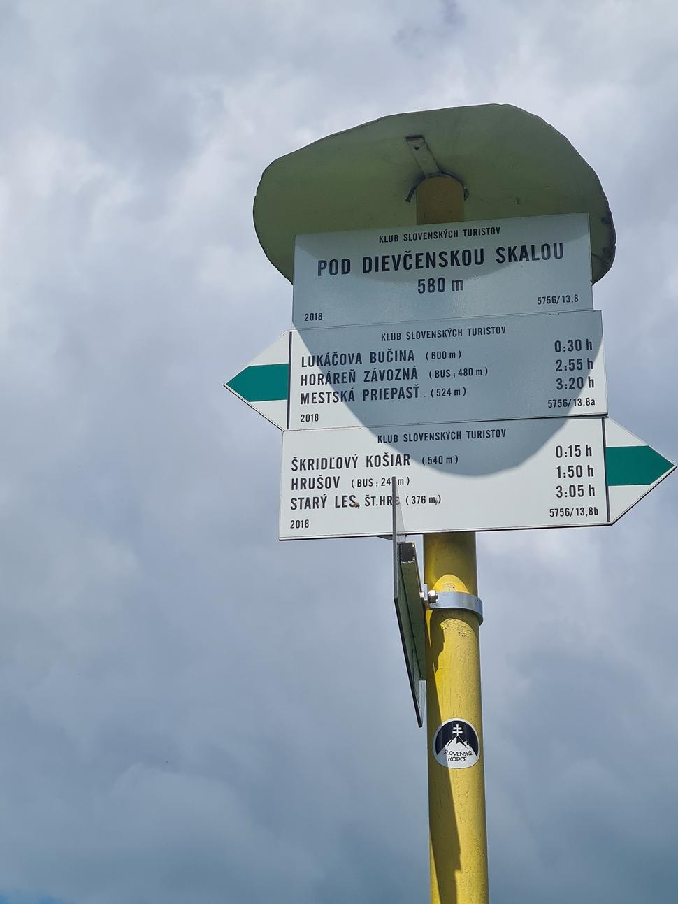 Pod Dievčensku skalou