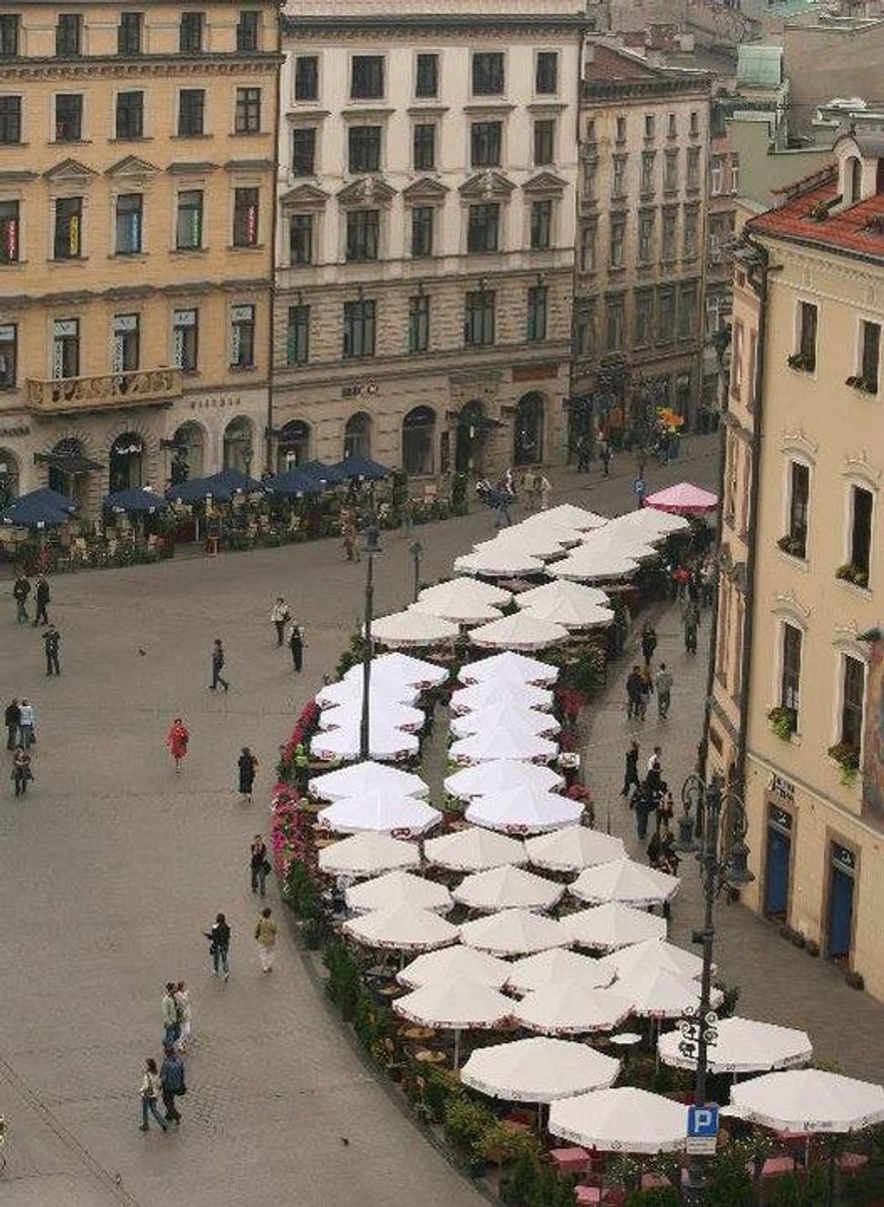 Krakow - v uliciach mesta
